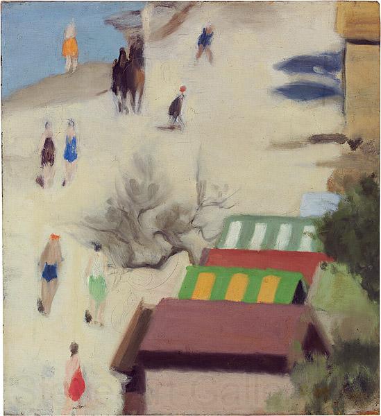 Clarice Beckett Sandringham Beach Spain oil painting art
